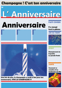 Champagne et g&acirc;teaux : ton anniversaire !
